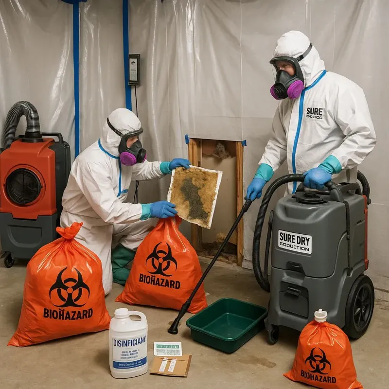 Contaminated Water Handling Protocols process in Coles County, IL