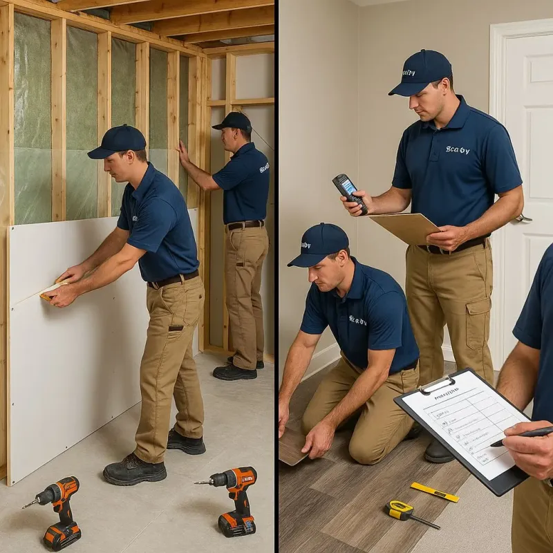 Repairs and Reconstruction process in Coles County, IL